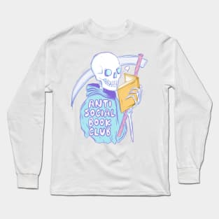 Anti social book club Long Sleeve T-Shirt